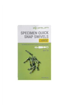 Korum Specimen Quick Snap Swivels 8 Korum Specimen Quick Snap Swivels -Korum K0310134r 4