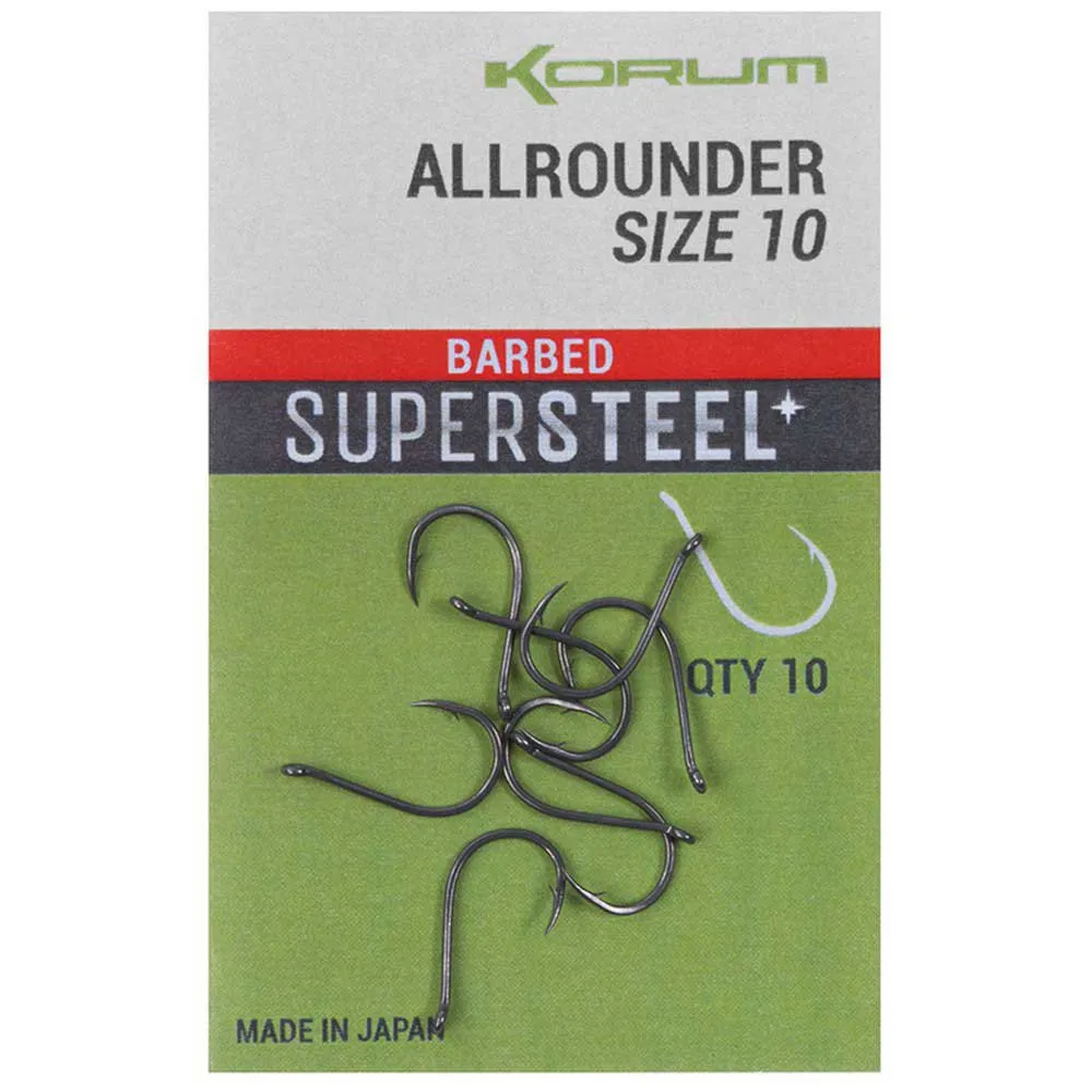 KORUM Allrounder Barbed Angelhaken Mit Öse 4 KORUM Allrounder Barbed Angelhaken Mit Öse – Bild 4