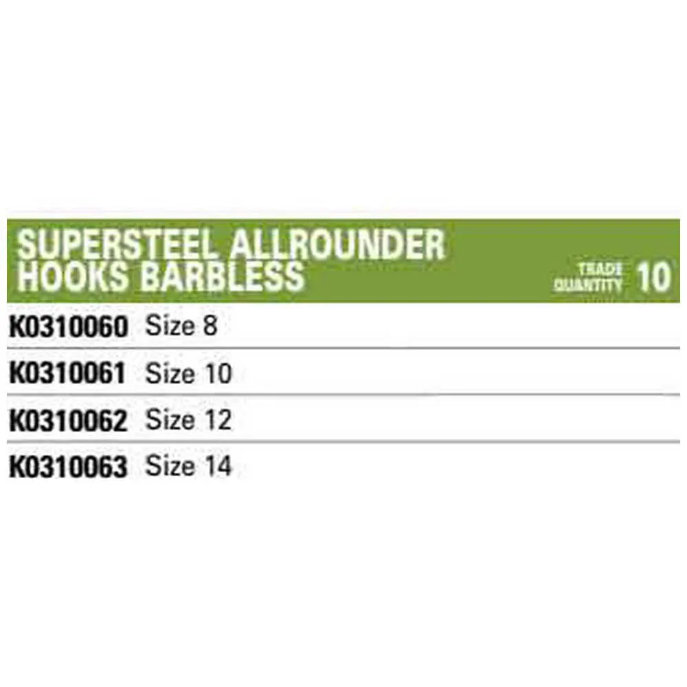 KORUM Allrounder Barbless Angelhaken Mit Öse 2 KORUM Allrounder Barbless Angelhaken Mit Öse – Bild 2