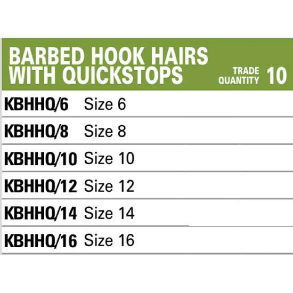 KORUM Haken Und Stopper Mit Widerhaken 2 KORUM Haken Und Stopper Mit Widerhaken – Bild 2