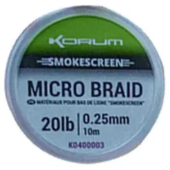 KORUM Smokescreen Micro Geflochtene Schnüre 10 M