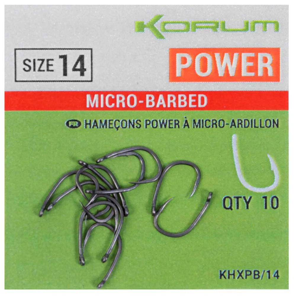 KORUM Xpert Power Barbless Angelhaken Mit Öse 3 KORUM Xpert Power Barbless Angelhaken Mit Öse – Bild 3