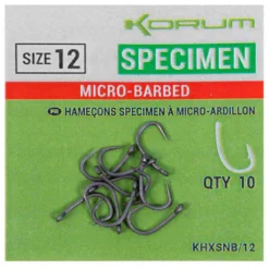 KORUM Xpert Specimen Barbless Angelhaken Mit Öse -Korum korum xpert specimen barbless angelhaken mit ose 3