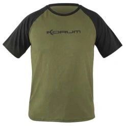 TEE SHIRT MANCHES COURTES HOMME KORUM DRI-ACTIVE SHORT SLEEVE - VERT