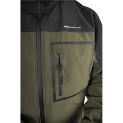 VESTE HOMME KORUM NEOTERIC SOFTSHELL JACKET - VERT -Korum veste homme korum neoteric softshell jacket vert z 2488 248897 5